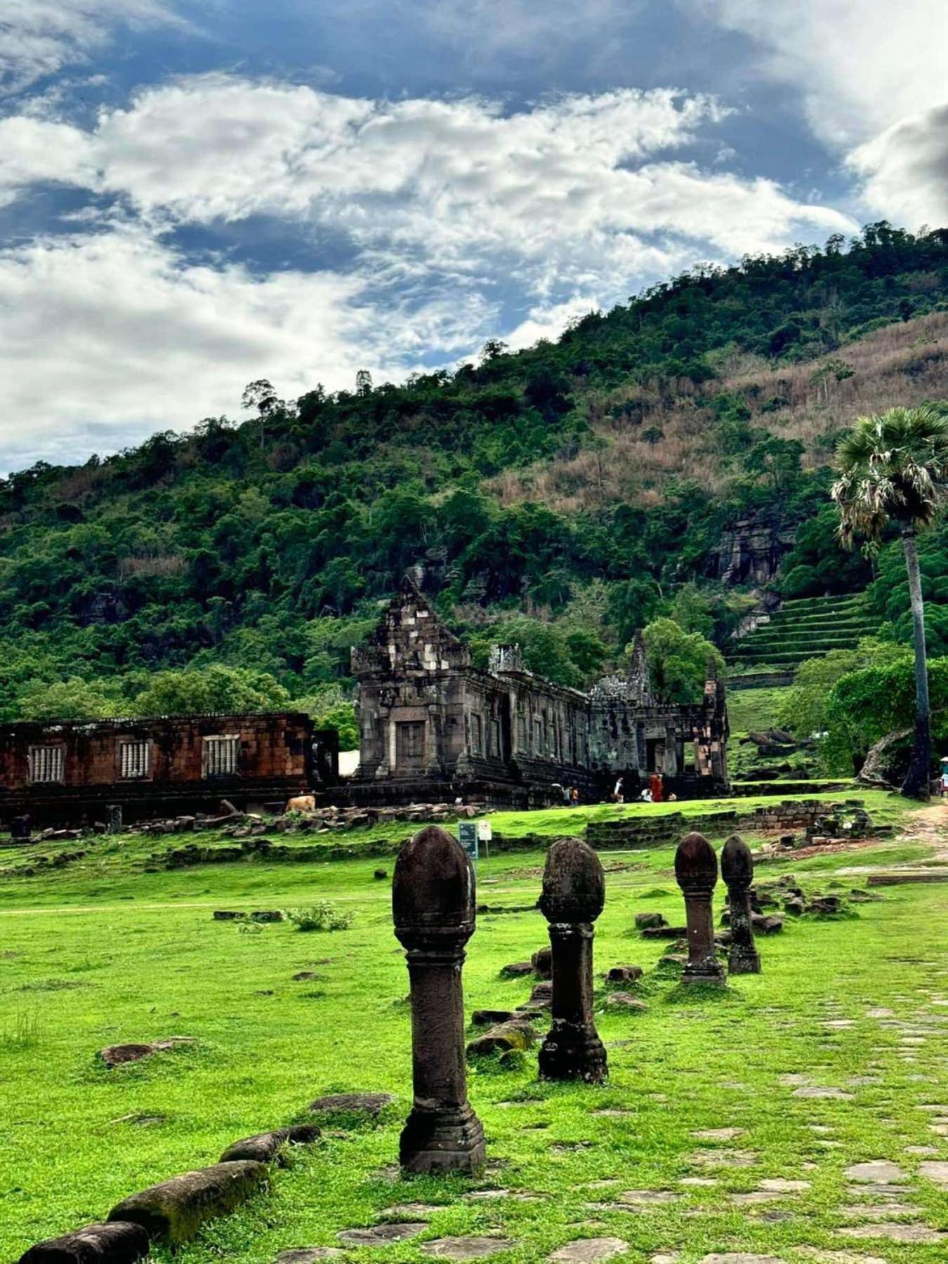 Sanga Hostel Pakse Bagian luar foto